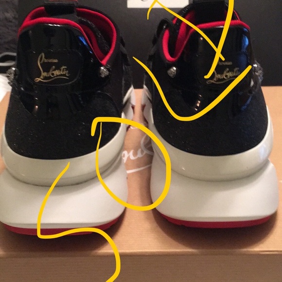 Christian Louboutin Shoes - BNIB Christian Louboutin Donna Glitter Sneakers..Size 39...Proof of purchase